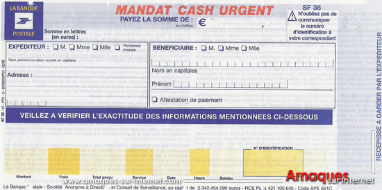 Comment utiliser le mandat Cash ? Comment utiliser le mandat Cash ?